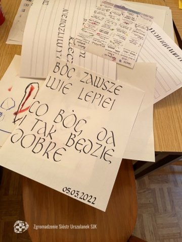 Kaligrafia w Milanówku